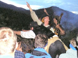 Campfire at Crater Lake